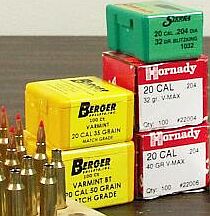 Hornady Sierra Berger Bullets