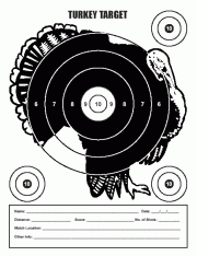 turkey shoot target